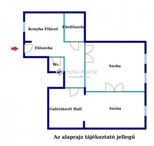 Eladó téglalakás, Budapesten, VII. kerületben 85 M Ft, 2 szobás