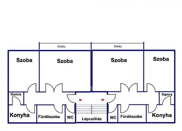 Eladó családi ház, Mezőkeresztesen 42 M Ft, 8 szobás