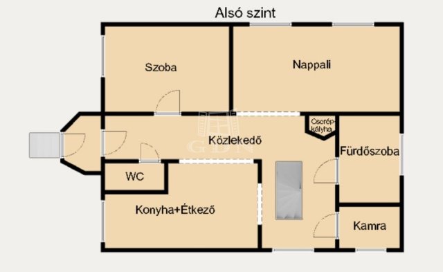 Eladó családi ház, Nagylengyelen 62.5 M Ft, 2+2 szobás