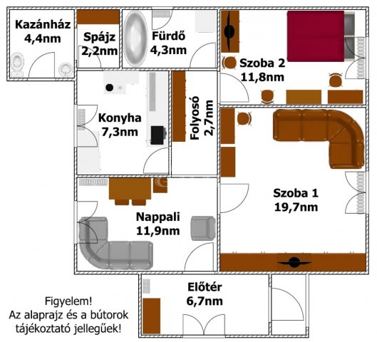 Eladó családi ház, Nádudvaron, Kárpát utcában 17.99 M Ft