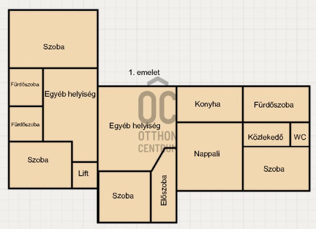 Eladó családi ház, Vecsésen 250 M Ft, 12 szobás