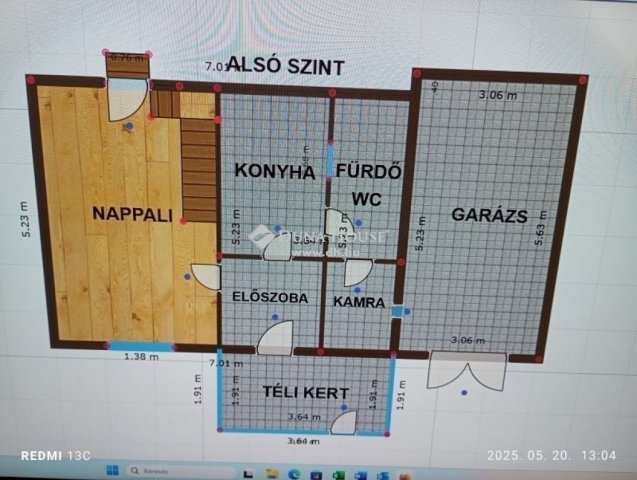 Eladó családi ház, Budapesten, XVI. kerületben 70 M Ft, 2 szobás