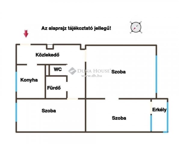 Eladó téglalakás, Budapesten, X. kerületben 75 M Ft, 3 szobás