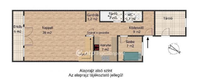 Eladó sorház, Ráckevén 74.9 M Ft, 3+1 szobás