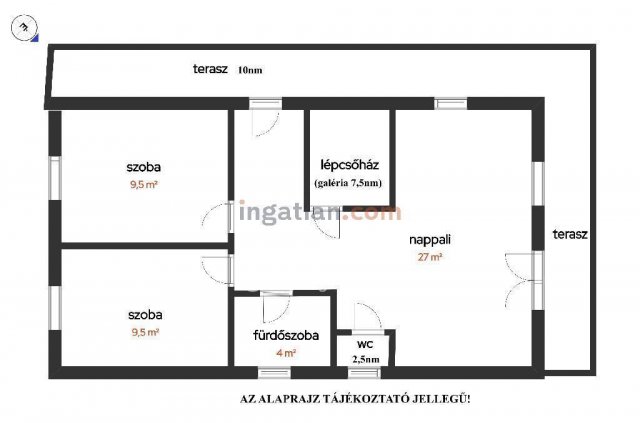 Eladó családi ház, Mogyoródon 74.9 M Ft, 4 szobás