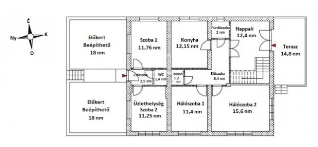 Eladó családi ház, Kerepesen 79.5 M Ft, 9 szobás