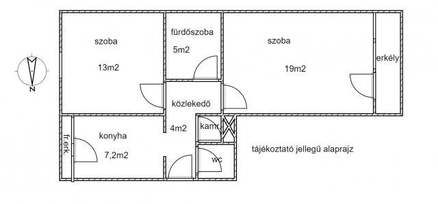 Eladó téglalakás, Zalaegerszegen 32.9 M Ft, 2 szobás