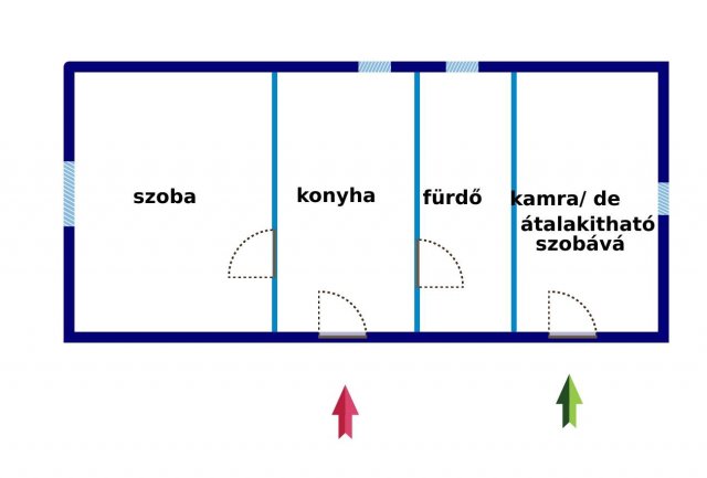 Eladó mezogazdasagi ingatlan, Kecskeméten 9.2 M Ft, 1 szobás