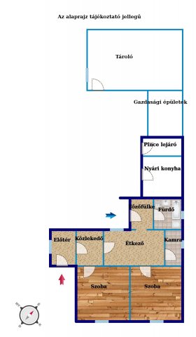Eladó családi ház, Szabadbattyánban 34.5 M Ft, 2 szobás
