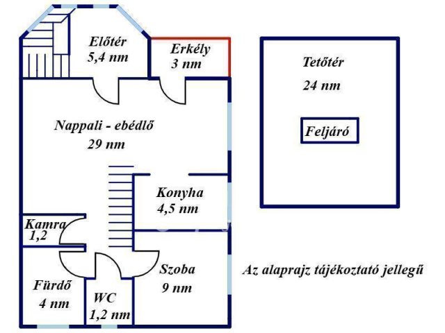 Eladó téglalakás, Jászberényben 39.9 M Ft, 2 szobás