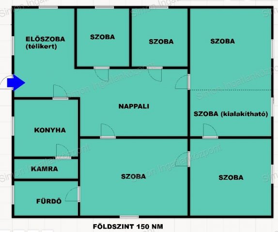 Eladó családi ház, Kecskeméten, Széchenyi körúton 59 M Ft