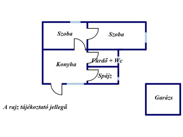Eladó családi ház, Kecskeméten 42 M Ft, 2 szobás