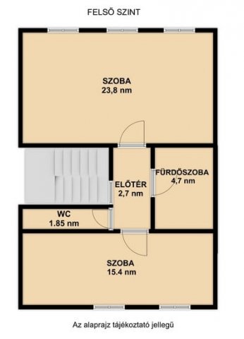 Eladó iroda, Zalaegerszegen 46 M Ft, 3 szobás