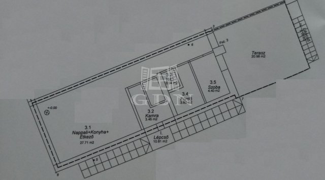 Eladó téglalakás, Balatonföldváron 46.5 M Ft, 2 szobás