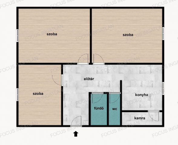 Kiadó téglalakás, albérlet, Kecskeméten 230 E Ft / hó