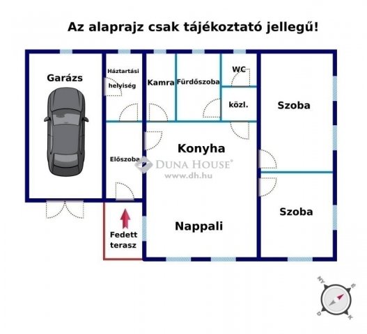 Eladó ikerház, Tápiószecsőn 68.5 M Ft, 3 szobás