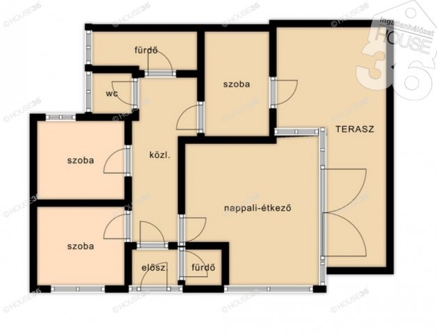 Eladó családi ház, Kecskeméten 75.5 M Ft, 5 szobás