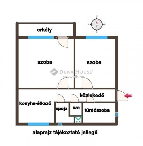 Eladó téglalakás, Kecskeméten 39.8 M Ft, 2 szobás