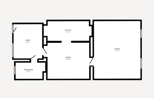 Eladó családi ház, Miskolcon, Mester utcában 19.5 M Ft, 2 szobás