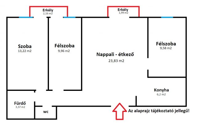 Eladó téglalakás, Budapesten, X. kerületben 71.5 M Ft