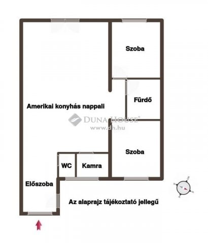 Eladó téglalakás, Vácon 64.9 M Ft, 3 szobás