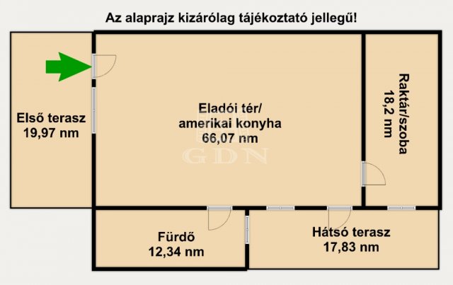 Eladó családi ház, Jászkisérén 9 M Ft, 1 szobás