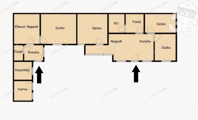 Eladó családi ház, Kecskeméten 38 M Ft, 4 szobás