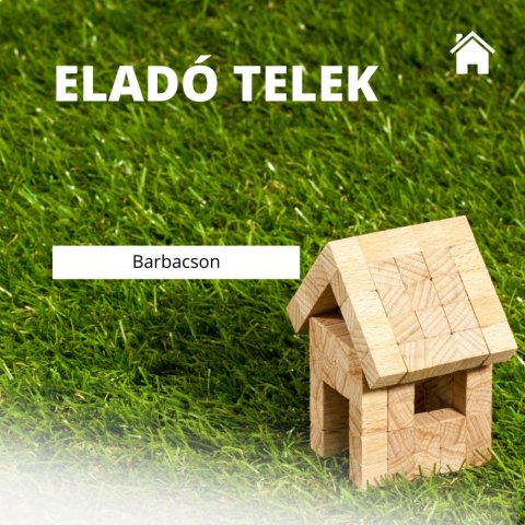 Eladó telek, Barbacson 12.9 M Ft / költözzbe.hu