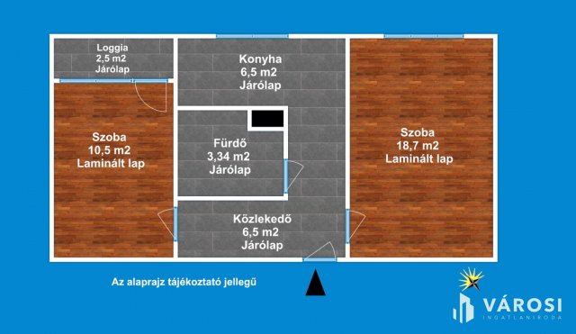 Eladó panellakás, Szegeden 43.9 M Ft, 2 szobás