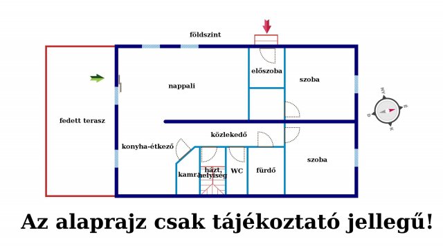 Kiadó családi ház, albérlet, Aszódon 300 E Ft / hó, 3 szobás