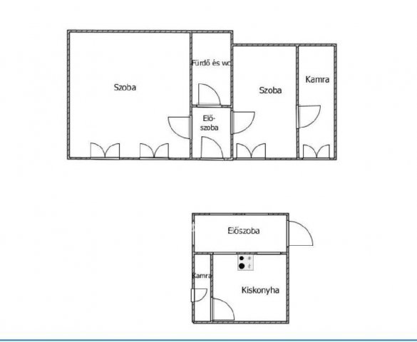 Eladó téglalakás, Mezőhegyesen 7.8 M Ft, 2 szobás