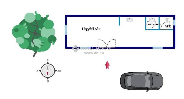 Eladó üzlethelyiség, Nagykapornakon 10 M Ft