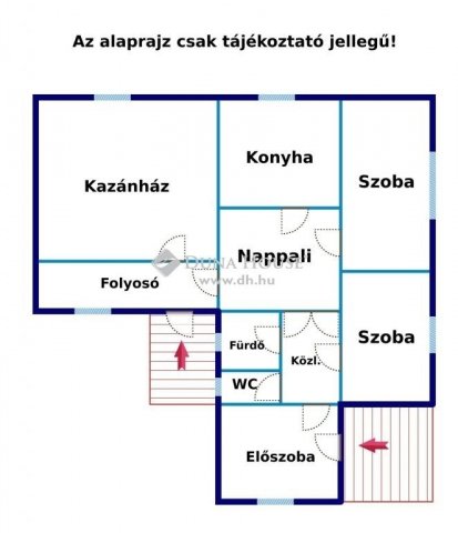 Eladó családi ház, Ócsán 55.5 M Ft, 1 szobás