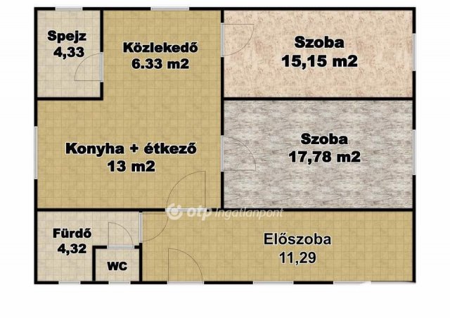 Eladó családi ház, Nádudvaron 17.9 M Ft, 2 szobás