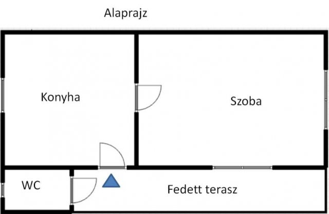 Eladó nyaraló, Szolnokon 17.5 M Ft, 1 szobás