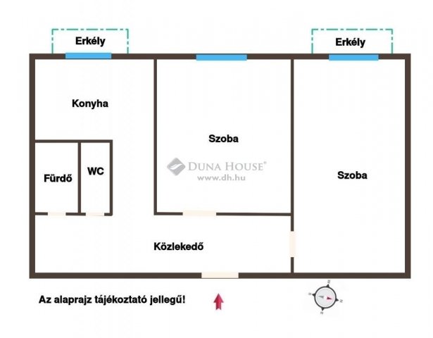 Eladó panellakás, Budapesten, XVI. kerületben 50 M Ft, 2 szobás