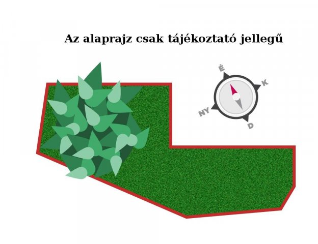 Eladó telek, Csernelyen 0.89 M Ft / költözzbe.hu