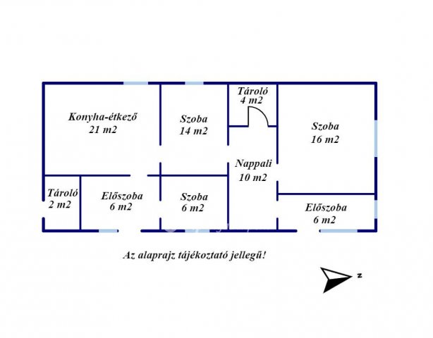 Eladó családi ház, Tápiógyörgyén 2.8 M Ft, 2+2 szobás