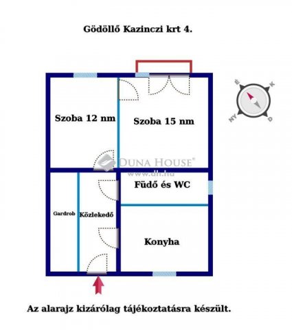 Eladó téglalakás, Gödöllőn 47 M Ft, 2 szobás