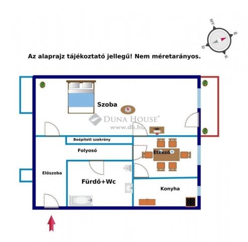 Eladó téglalakás, Szombathelyen 22.5 M Ft, 1 szobás