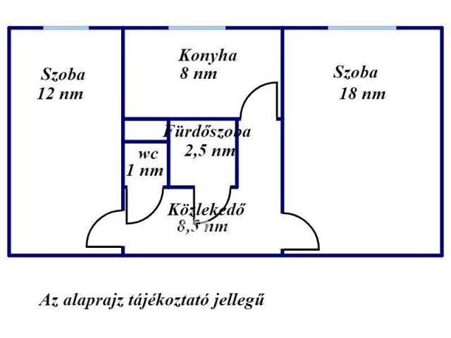 Kiadó téglalakás, albérlet, Gyulán 100 E Ft / hó, 2 szobás