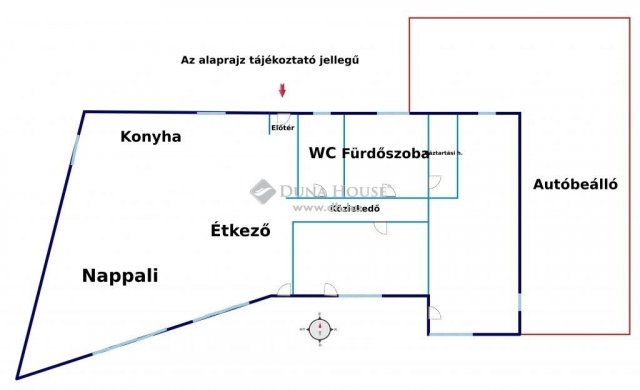 Eladó családi ház, Kismaroson 79.9 M Ft, 3 szobás