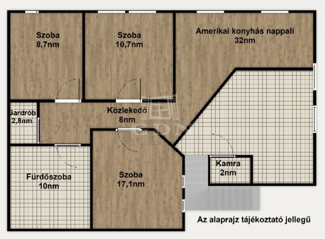 Eladó téglalakás, Budapesten, XVIII. kerületben 81.9 M Ft