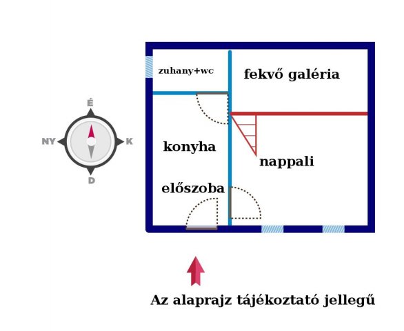 Eladó téglalakás, Budapesten, X. kerületben 29.9 M Ft, 1 szobás