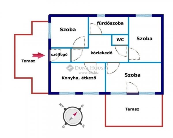 Kiadó családi ház, albérlet, Kecskeméten 480 E Ft / hó