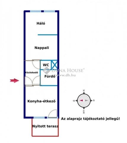 Eladó téglalakás, Hévízen 55 M Ft, 2 szobás