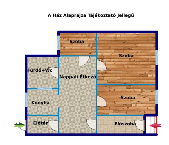 Eladó családi ház, Szombathelyen 57.99 M Ft, 3+1 szobás