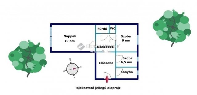 Eladó panellakás, Budapesten, IV. kerületben 69 M Ft, 1+2 szobás