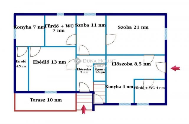 Eladó családi ház, Budapesten, XVII. kerületben 62.5 M Ft