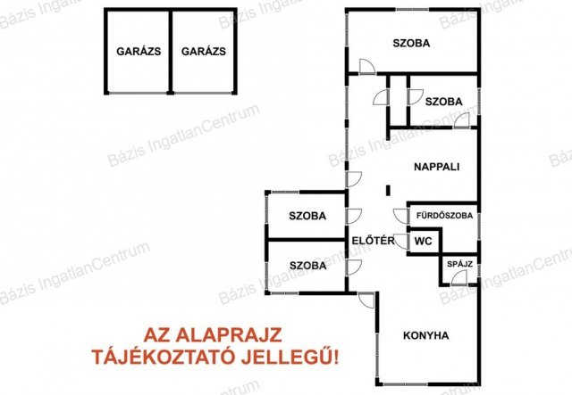 Eladó családi ház, Kiskunhalason 58 M Ft, 4 szobás